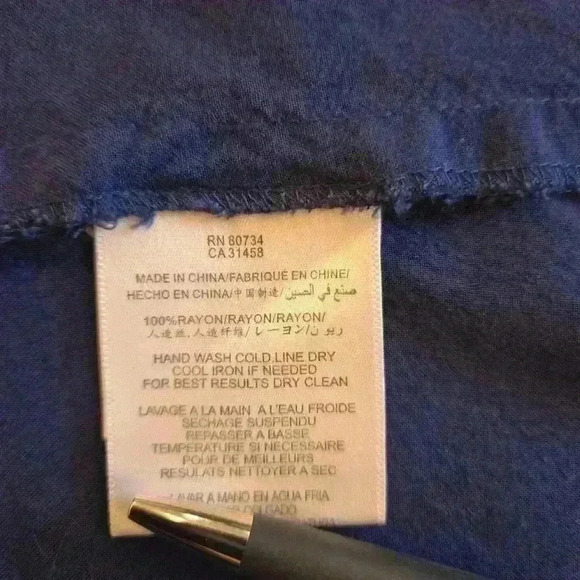 BCBGeneration Womens Romper Style Sleeveless Dress Royal Blue Size Large - Picture 10 of 10